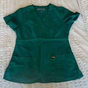 Greys anatomy by barco scrubs - shirt size small